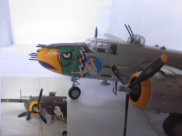 Afterbuild review of the 1/48 Scale B 25J Mitchell Model Kits from