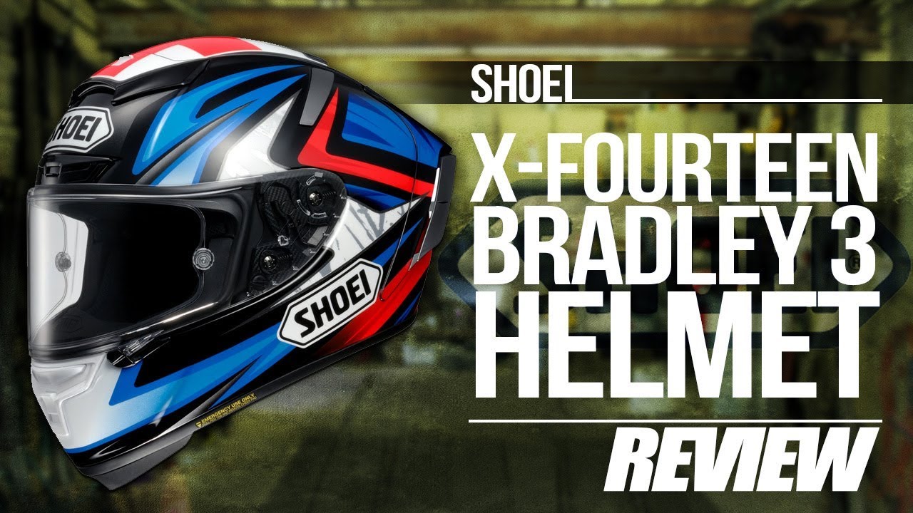 Shoei X-Fourteen Bradley 3 Helmet Review at BikeBandit.com - YouTube