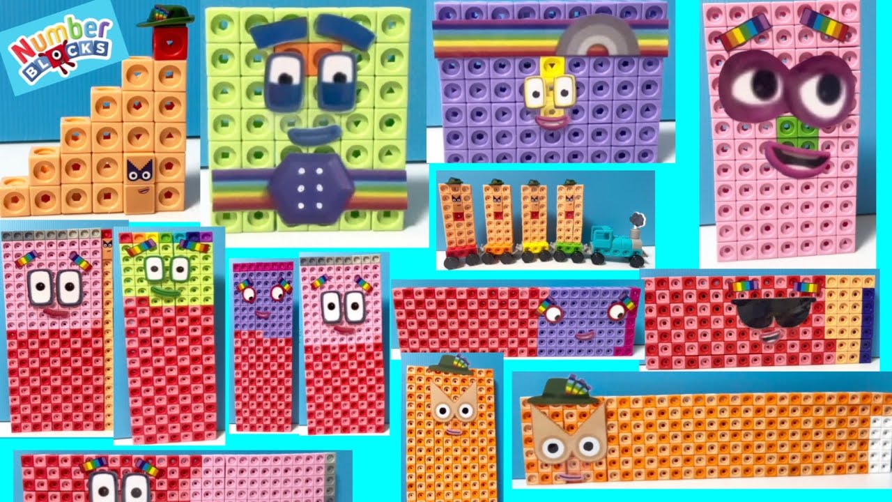 Numberblocks 21 times tables numberblocks toy learning fun 21-210