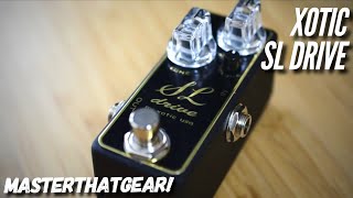 Xotic SL Drive Limited Edition - Pedal on ModularGrid