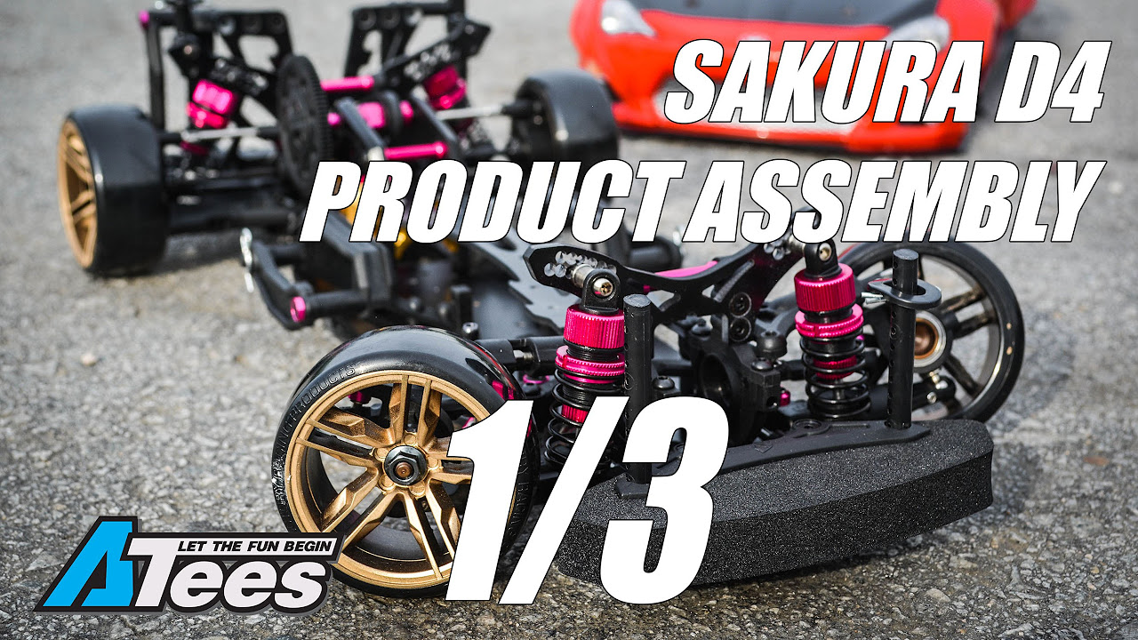 Product Assembly] 3Racing Sakura D4 RWD Full Build Video Part 1/3