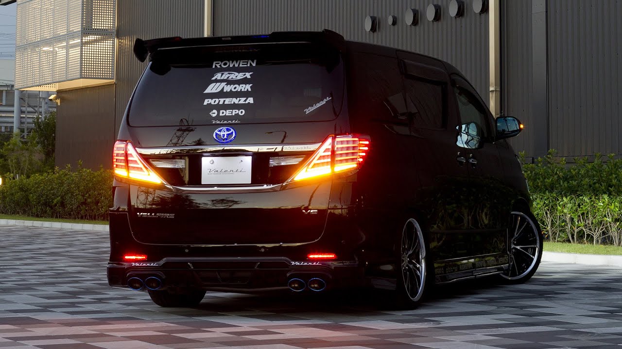 VALENTI JEWEL LED TAIL LAMP REVO 20ALPHARD VELLFIRE - YouTube
