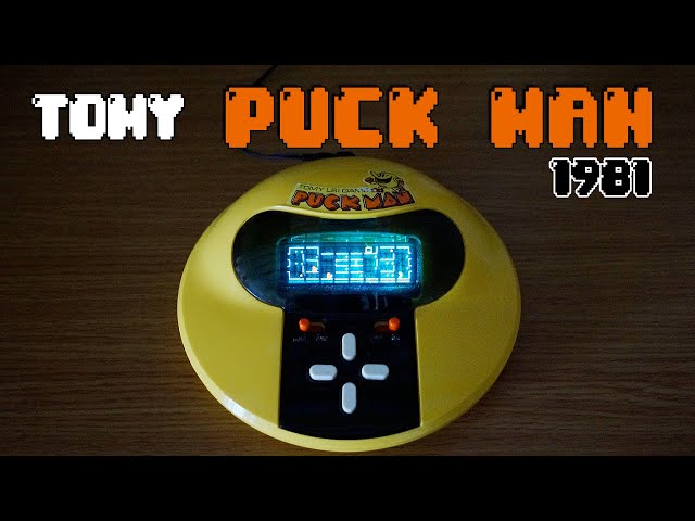 1981 토미 LSI 휴대용 게임기(팩맨) Tomy LSI Game Puck Man(Pac-Man