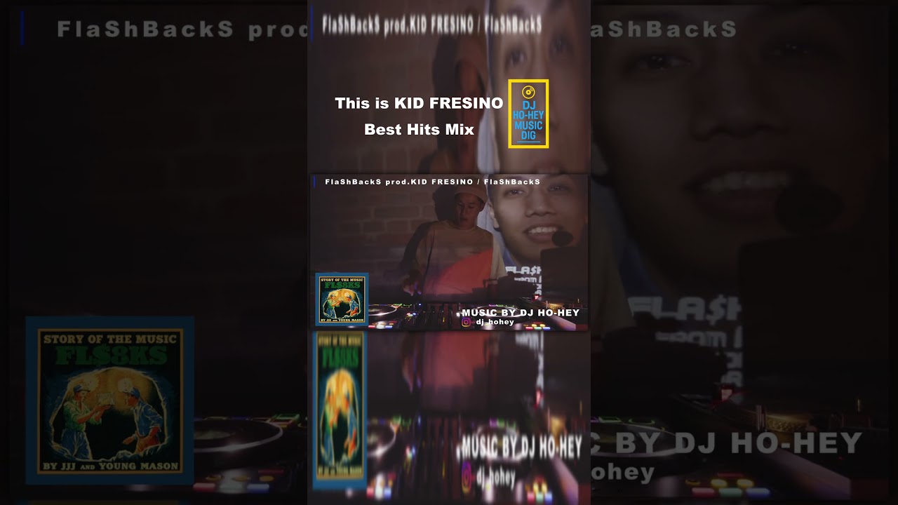 This is KID FRESINO Best Hits Mix #KidFresino #JapaneseHipHop