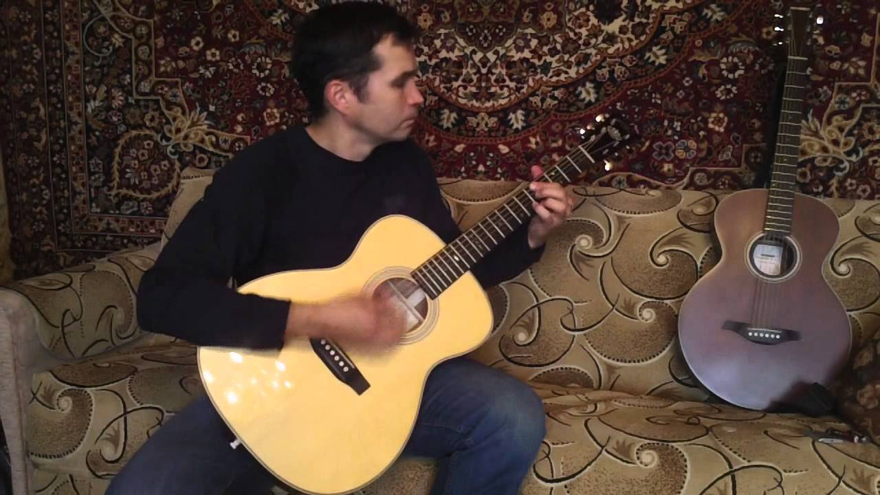 Recording King RO-26 guitar test - YouTube