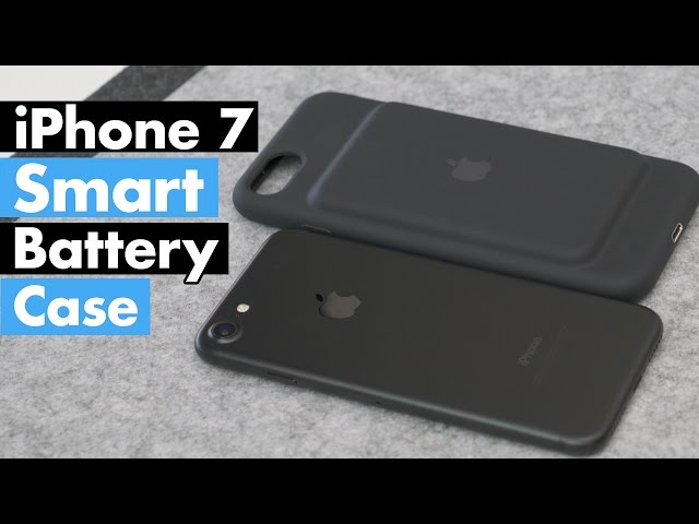 Apple iPhone 7 Smart Battery Case Review! - YouTube