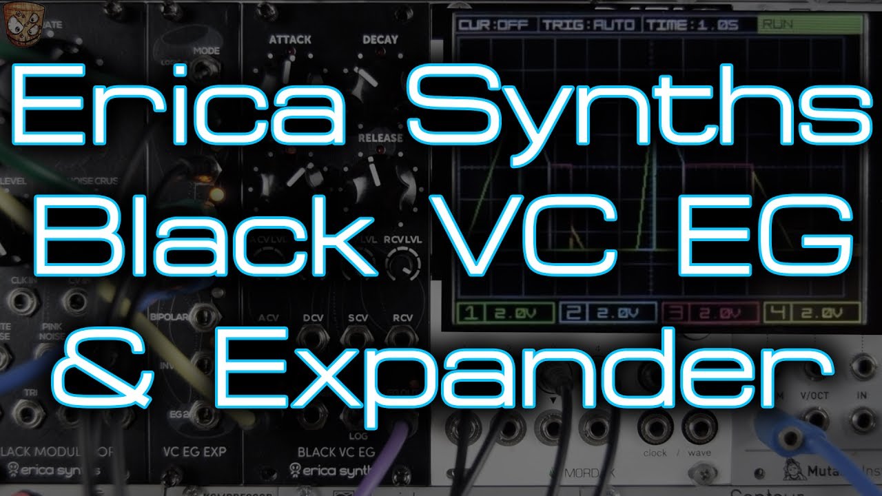 Erica Synths - Black VC EG & Expander - YouTube