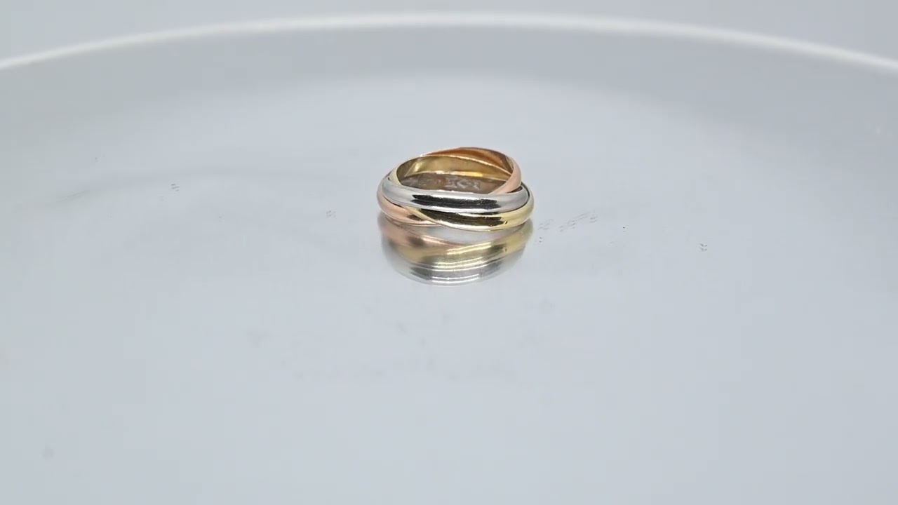 程よいボリュームの3連リング | 芦屋Antico