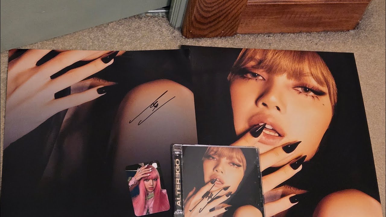 LISA ALTER EGO SIGNED VINYL + CD UNBOXING/REVIEW - YouTube