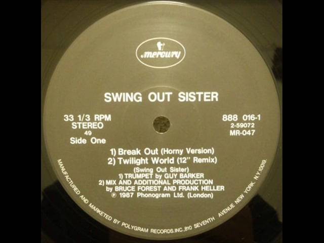 SWING OUT SISTER - Twilight World (12'Remix) - YouTube