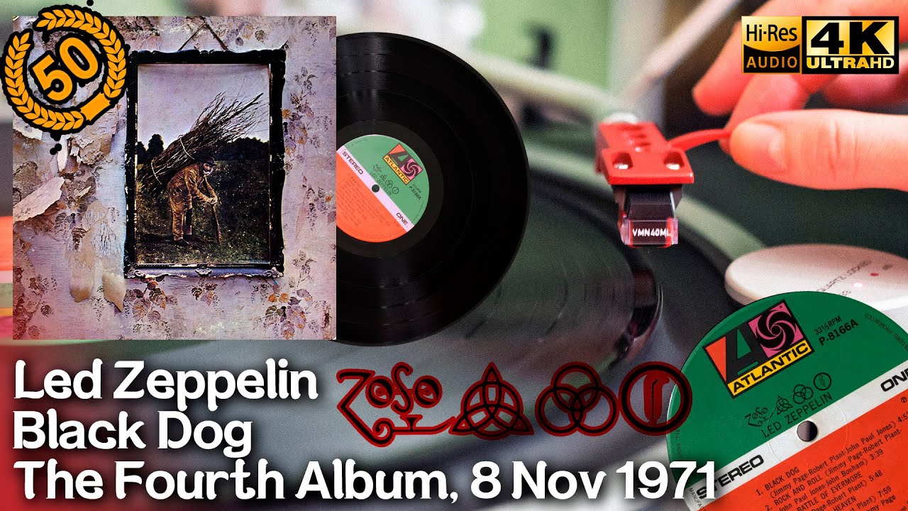 Led Zeppelin - Black Dog (The Fourth Album), 8 Nov 1971, Vinyl