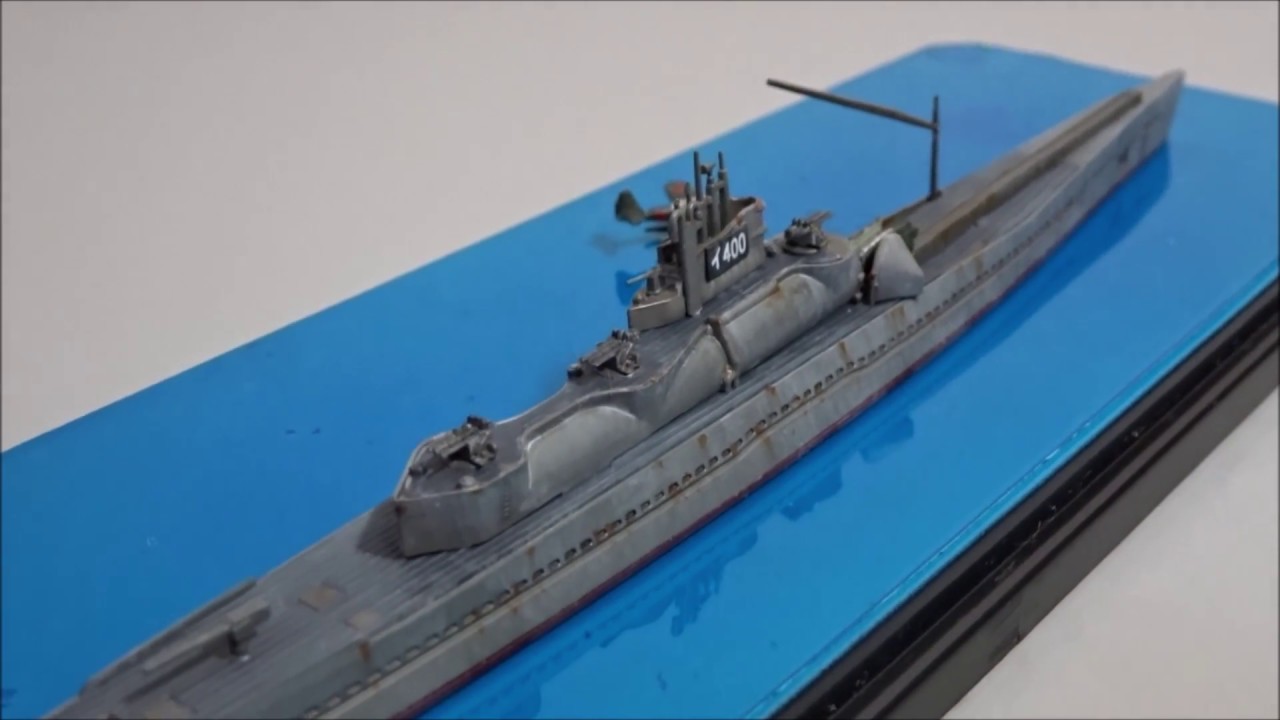 アオシマ 1/700 日本海軍潜水艦「伊-400」 IJN Submarine「I-400