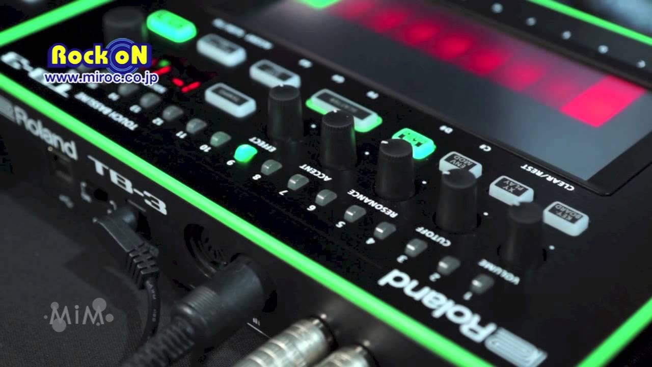 Roland AIRA TB-3 REVIEW Part.1 - YouTube