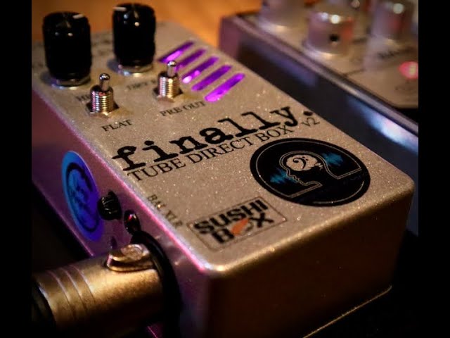 Phil Mann | With Bass In Mind: Sushi FX Finally Tube DI - YouTube