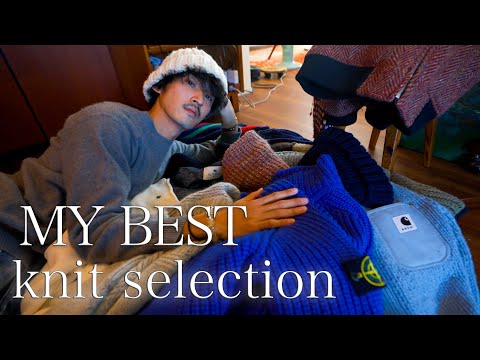 Personal Clothing Introduction] 13 Knitwear Items I Own - YouTube