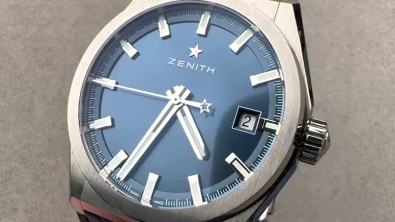 Zenith Defy Classic 95.9000.670/51.R584 - 40mm Titanium Hands-On