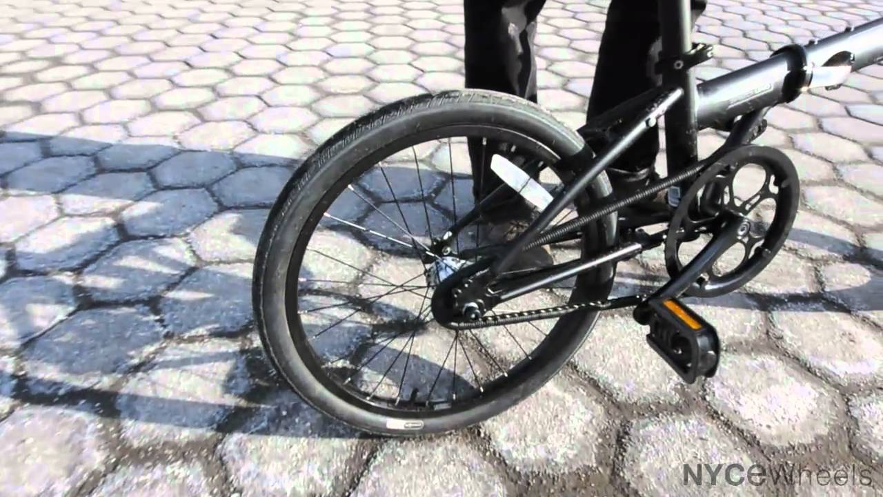 Dahon Speed Uno folding bike - YouTube