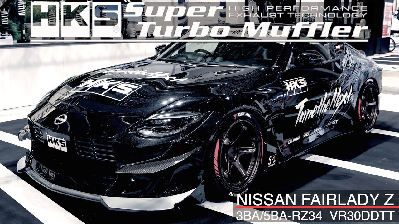 NISSAN FAIRLADY Z 3BA/5BA-RZ34 VR30DDTT HKS Super Turbo Muffler