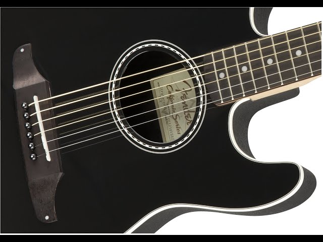 Fender Stratocoustic Electric Acoustic Guitar Review - Pt. 1