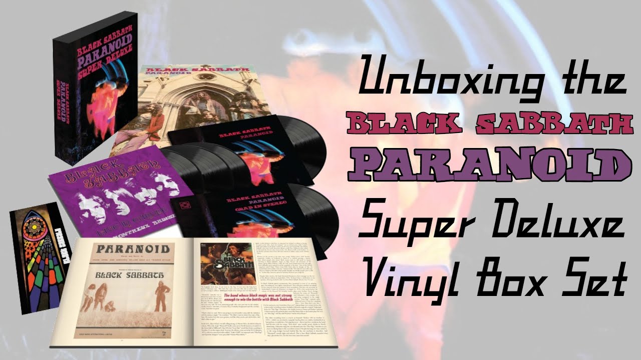 Unboxing the Black Sabbath - Paranoid Super Deluxe Vinyl Box Set