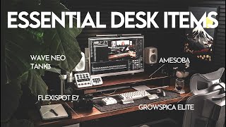 書斎の基本アイテム】amesobaデスクシェルフと長く使える書斎アイテム9