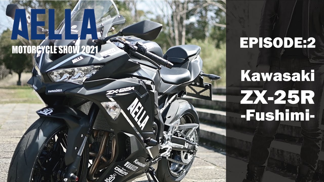 ライディングステップキット(Kawasak ZX-25R/ 4R )ホワイト・ブラック