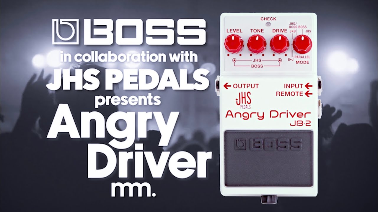 MusicMaker Presents - BOSS/JHS JB-2 ANGRY DRIVER: A 2-in-1