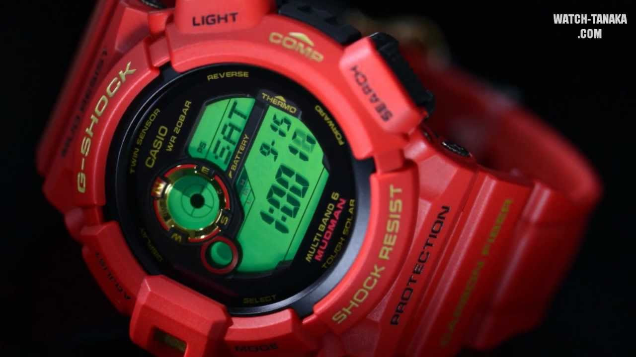 CASIO G-SHOCK 30th Rising RED MUDMAN GW-9330A-4JR 30周年記念