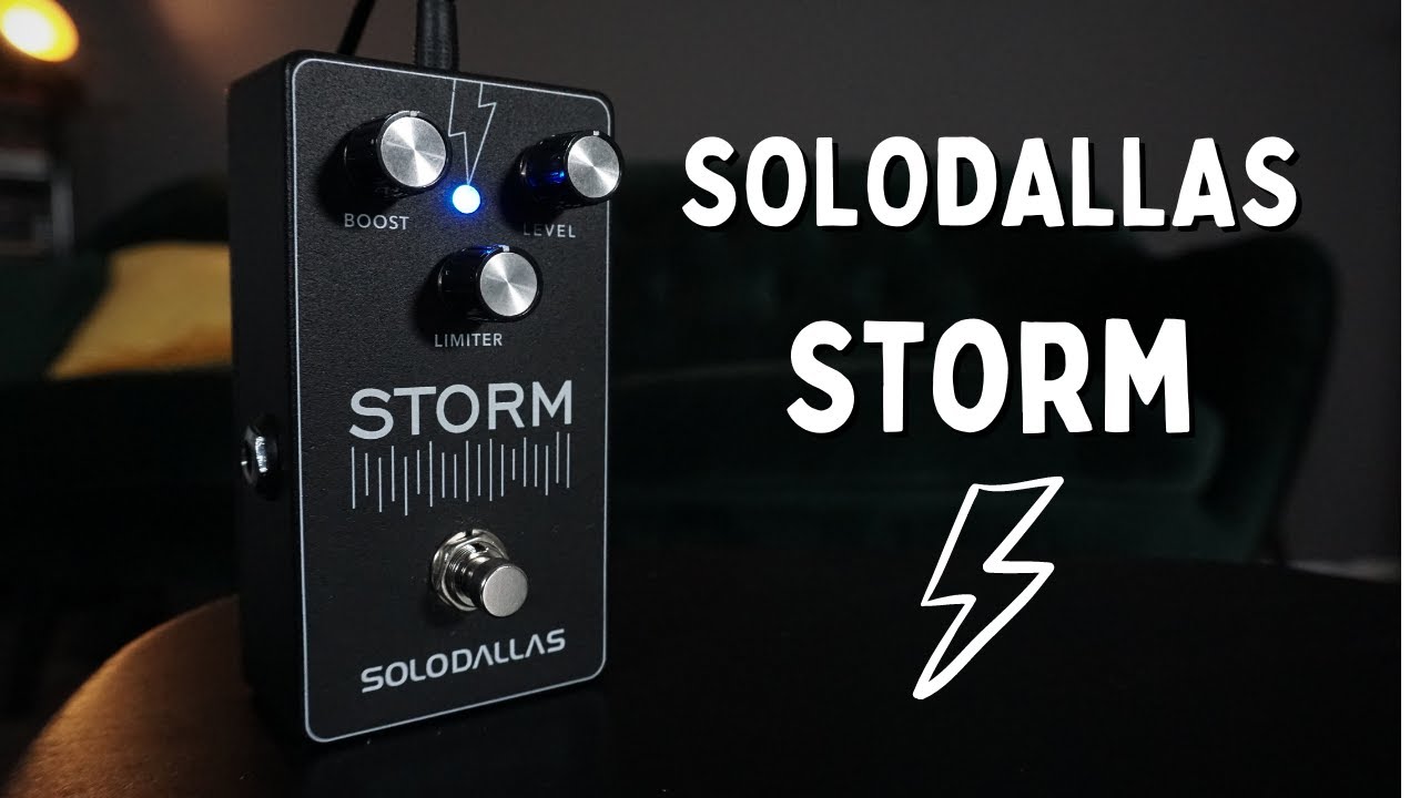 SoloDallas Storm - Schaffer Replica Pedal Demo - YouTube