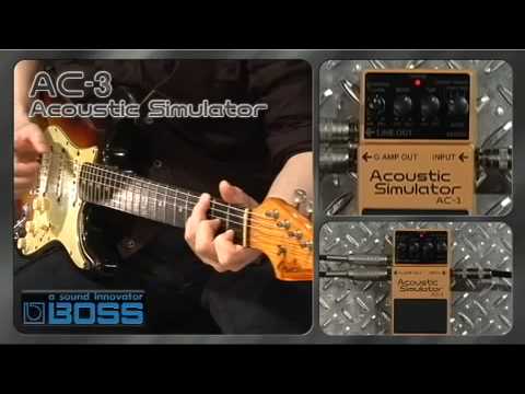 Boss AC-3 Acoustic Simulator Pedal | Sweetwater