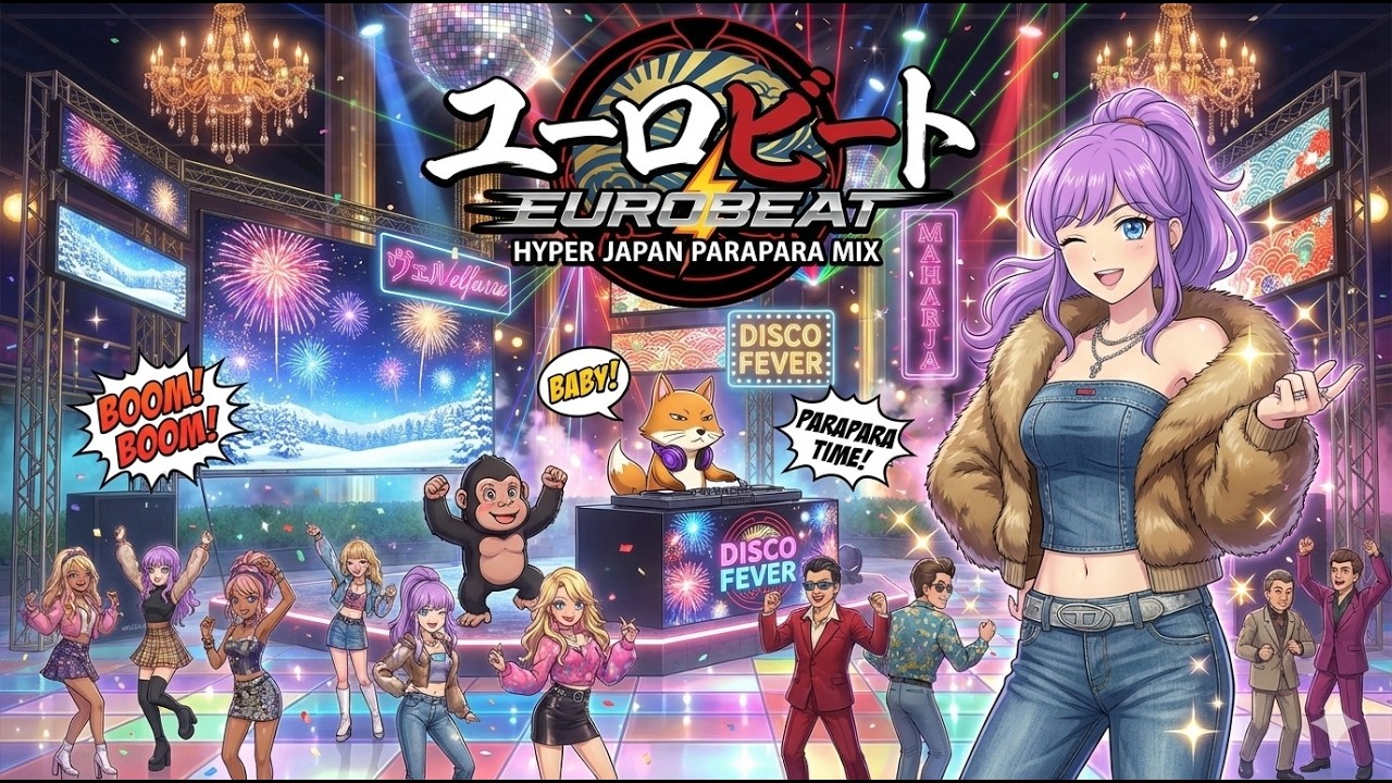 ユーロビート】EUROBEAT DJ Kenichi Hyper Japan ParaPara Mix