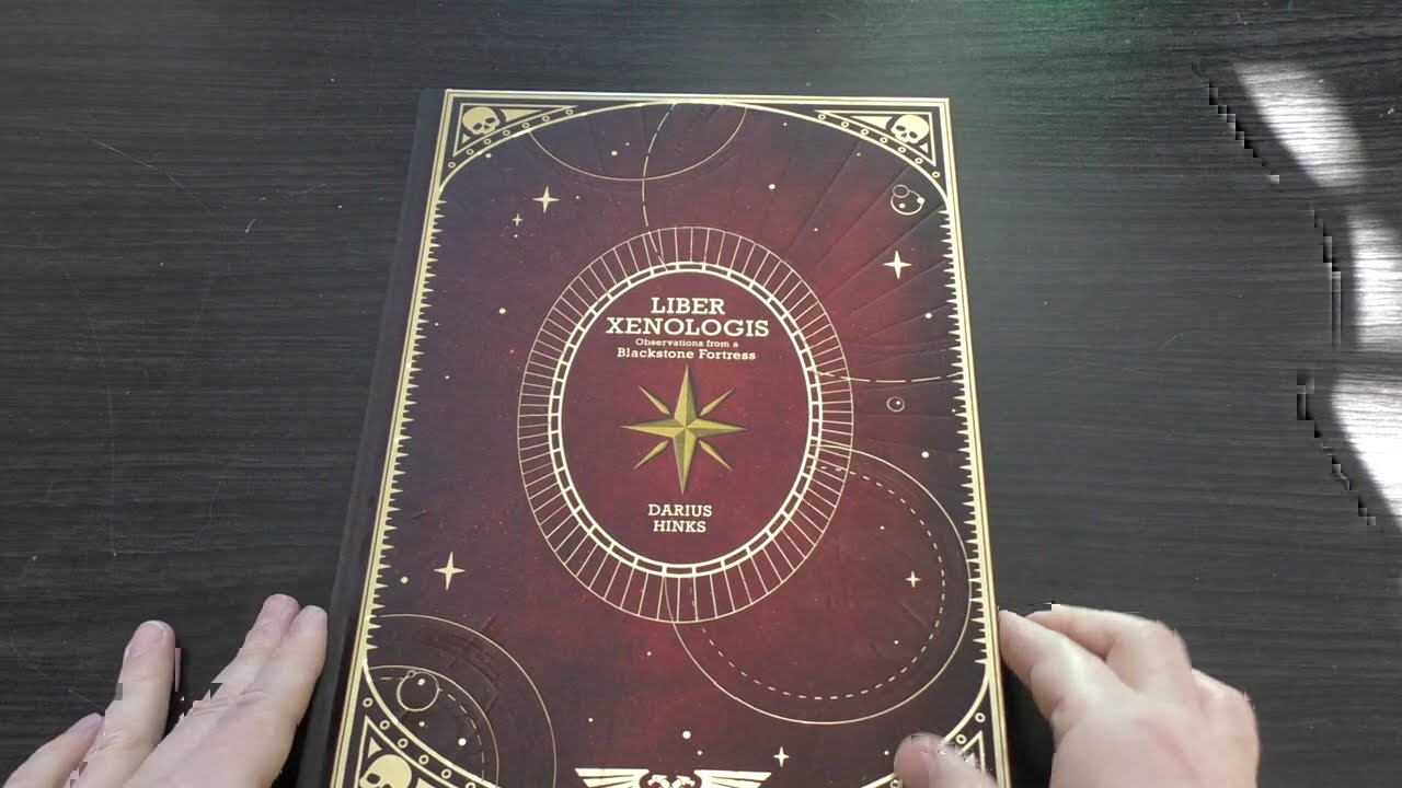 Liber Xenologis - Unboxing and First Look (WH40K) - YouTube