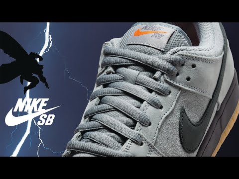 Nike SB Cool Grey Dunk Low | Orange Label - YouTube
