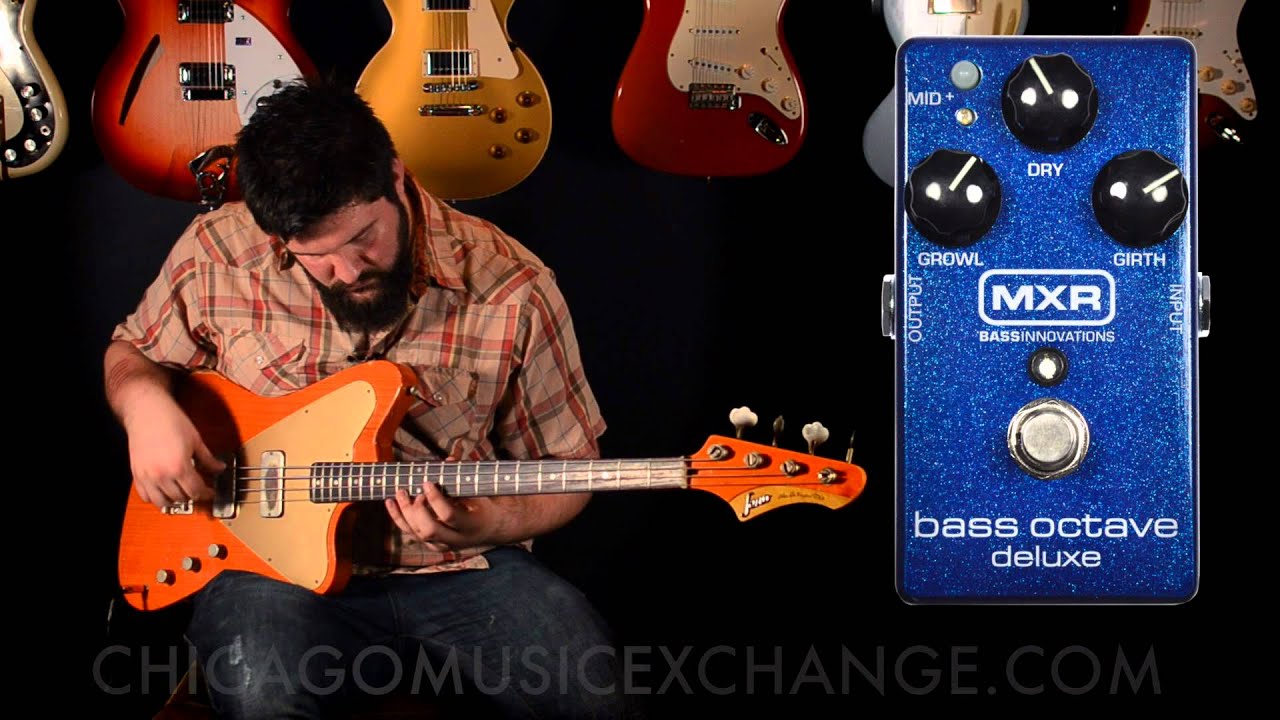 MXR M-288 BASS OCTAVE DELUXE - 2種類のトーンを持つベース用オクター