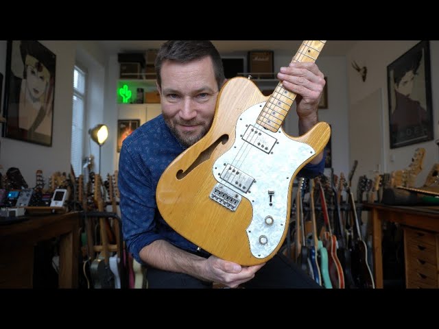Greco Spacey Sounds Thinline Deluxe Tele - 1970s Japan made by