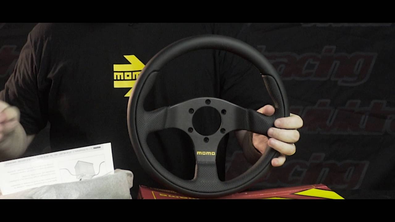 Unboxing & Overview of the Momo 300mm Team Black Leather Steering
