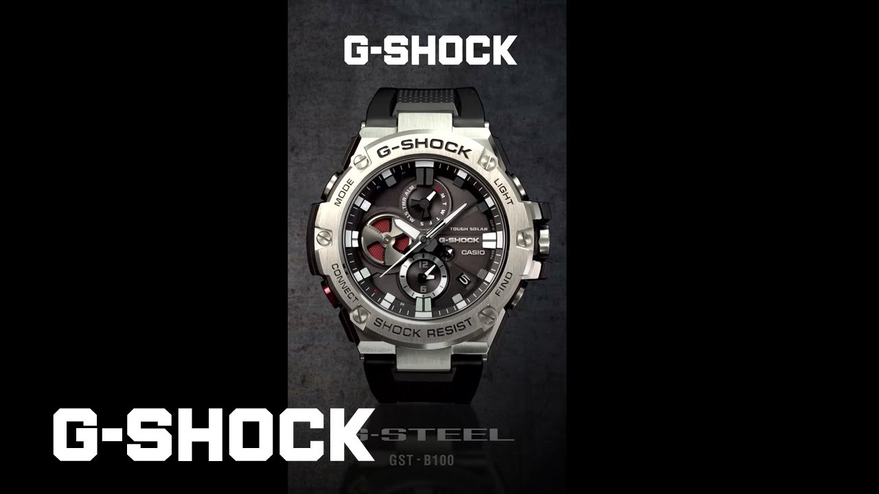 G-STEEL GST-B100 product video (Vertical ver.) : CASIO G-SHOCK