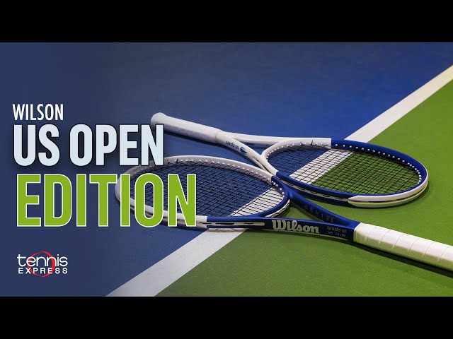 Wilson US Open 2023 Tennis Racquets | Tennis Express - YouTube