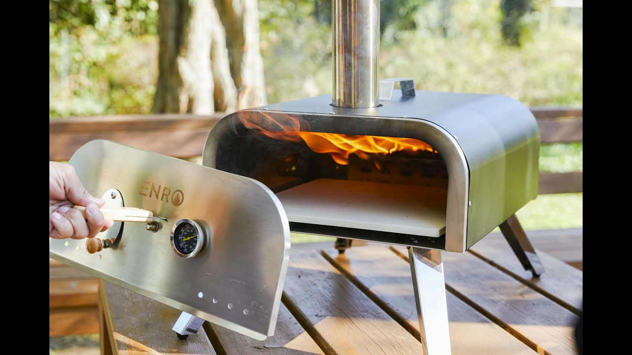 ENROピザ窯「窯焼名人」紹介動画 - YouTube