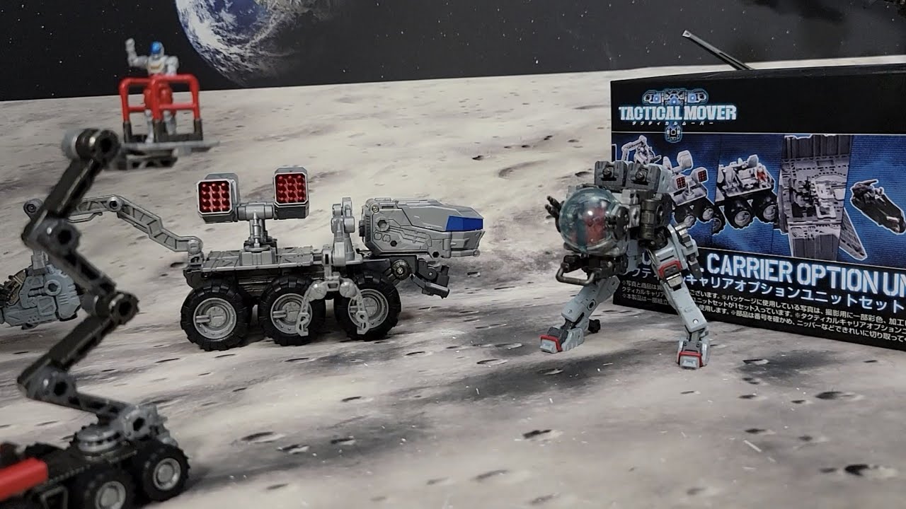 タクティカルキャリアオプションユニットセット！ ダイアクロン - YouTube