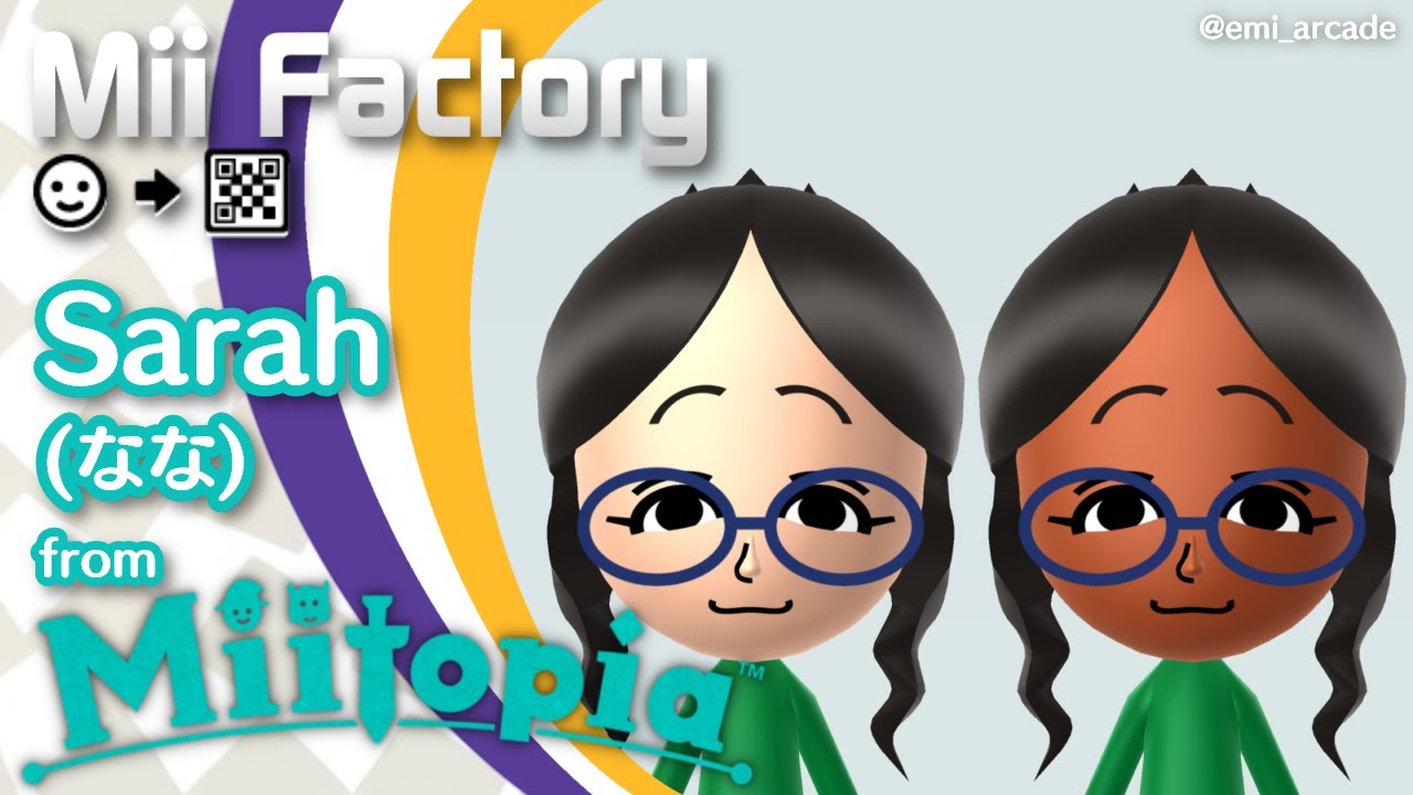 Sarah (なな) from Miitopia [ミートピア] and Tomodachi Life - Mii
