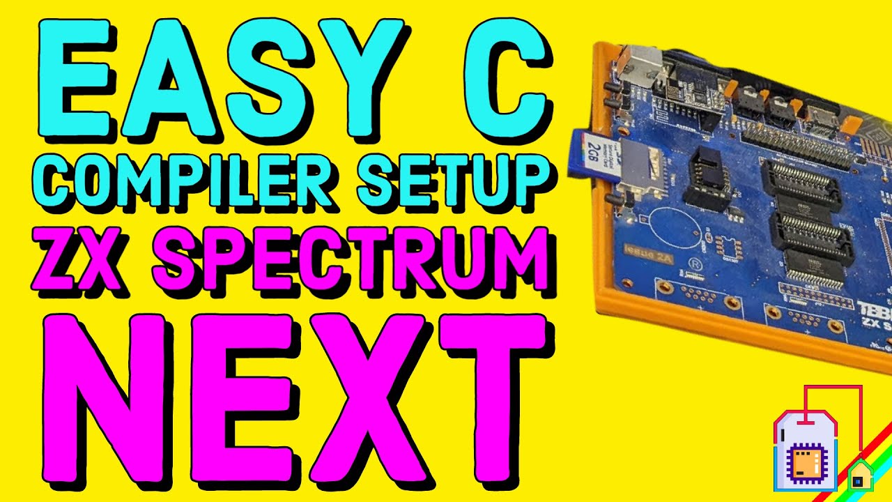 Easy C Programming on ZX Spectrum Next - How to set up - YouTube