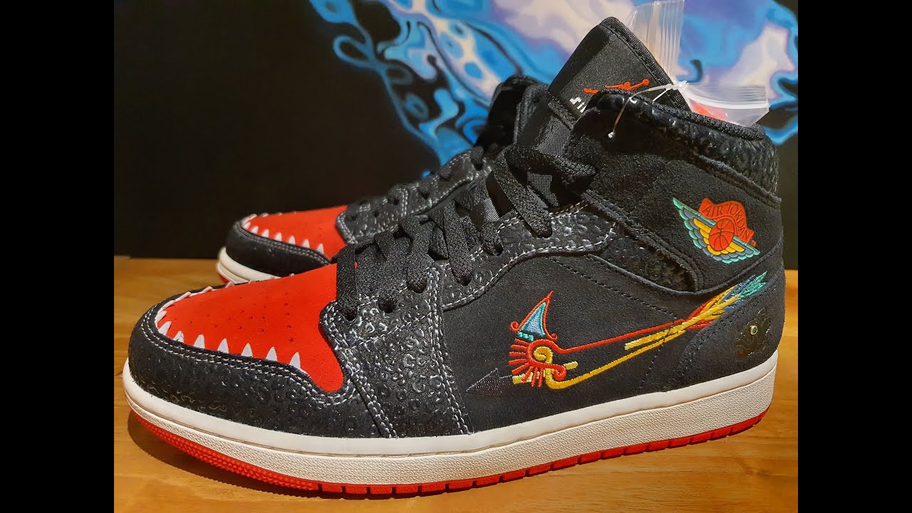 EP. 121 Air Jordan 1 Mid Siempre Familia Review - YouTube