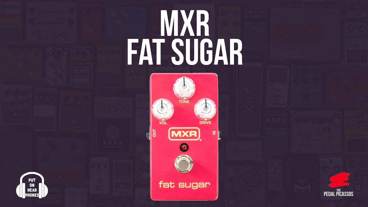 MXR M94SE Fat Sugar Drive Effects Pedal Pink | Guitar Center