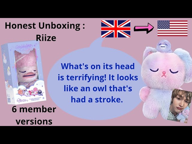 Riize Odyssey Midnight Mirage Unboxing - YouTube