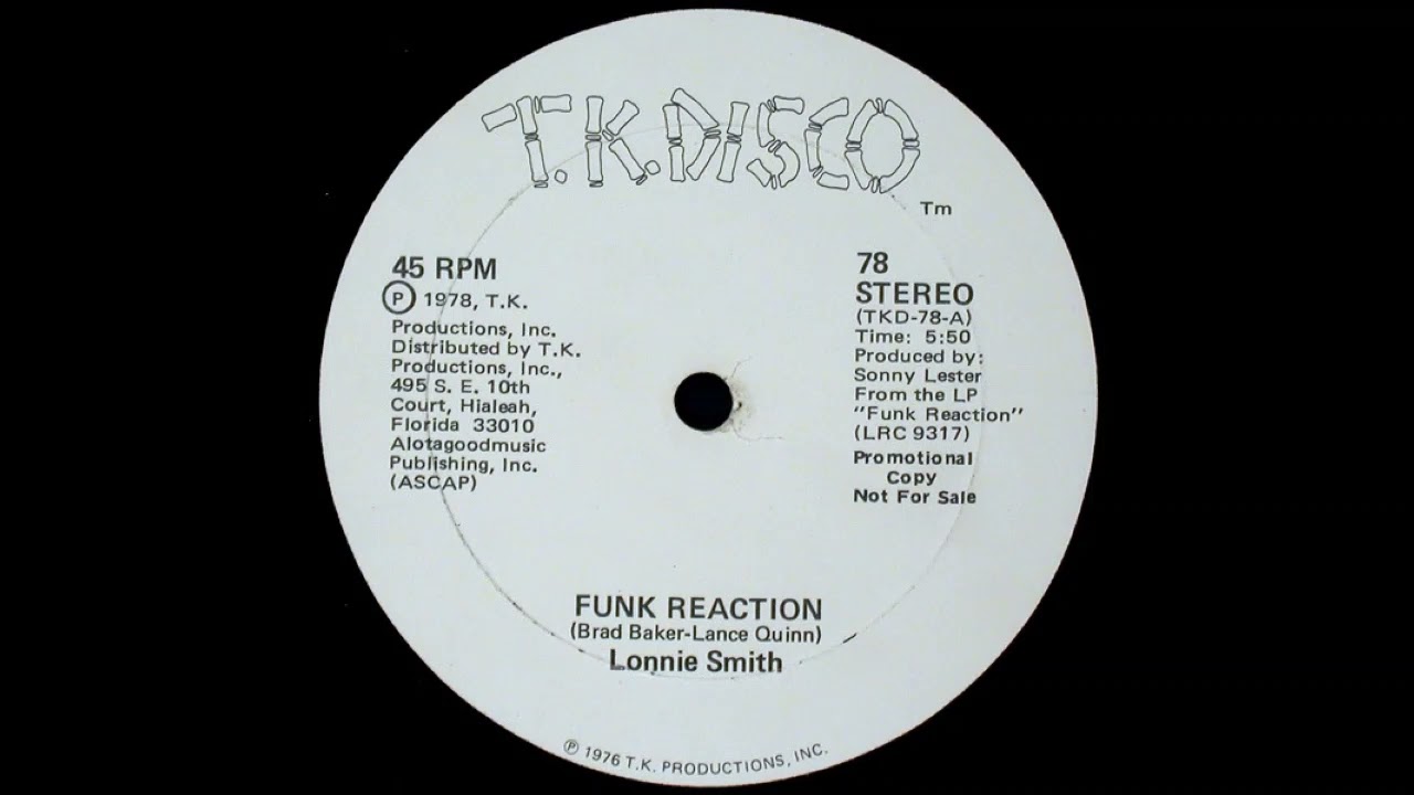 Lonnie Smith - Funk Reaction (1977) - YouTube