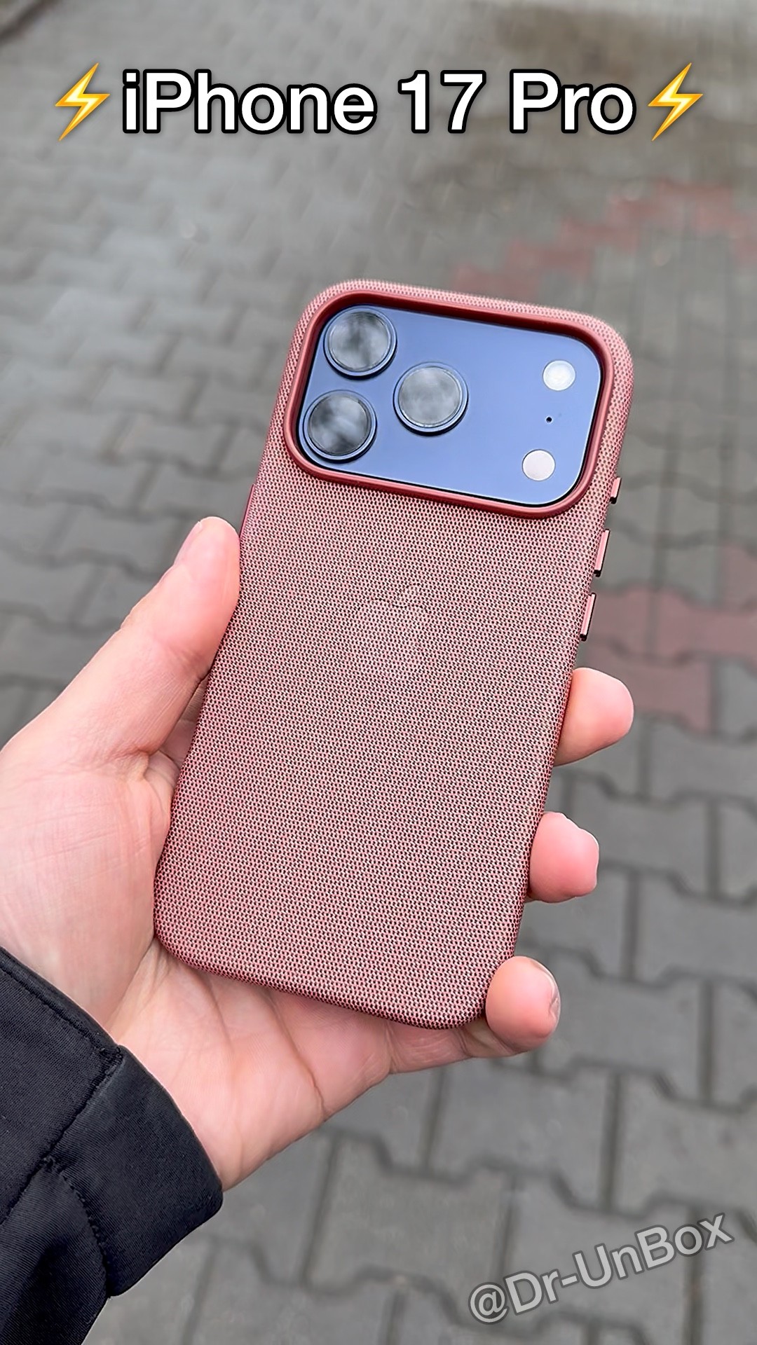 iPhone 17 Pro and Sienna TechWoven Case⚡️ #shorts #trending