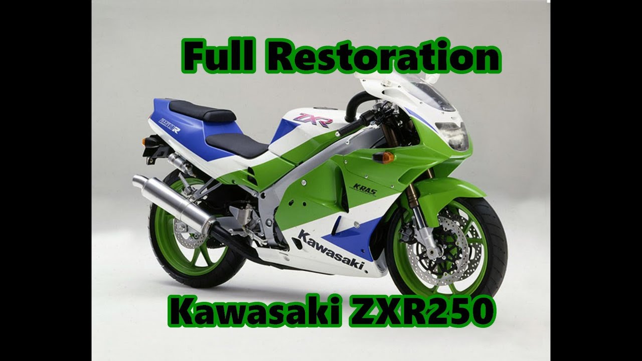 Kawasaki ZXR250 Full Restoration カワサキZXR250 フルレストア - YouTube