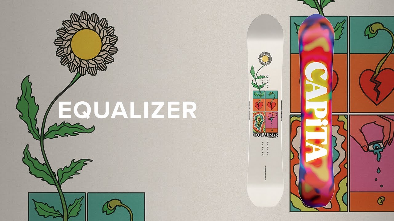 CAPiTA イコライザー スノーボード by ジェス・キムラ スノーボード