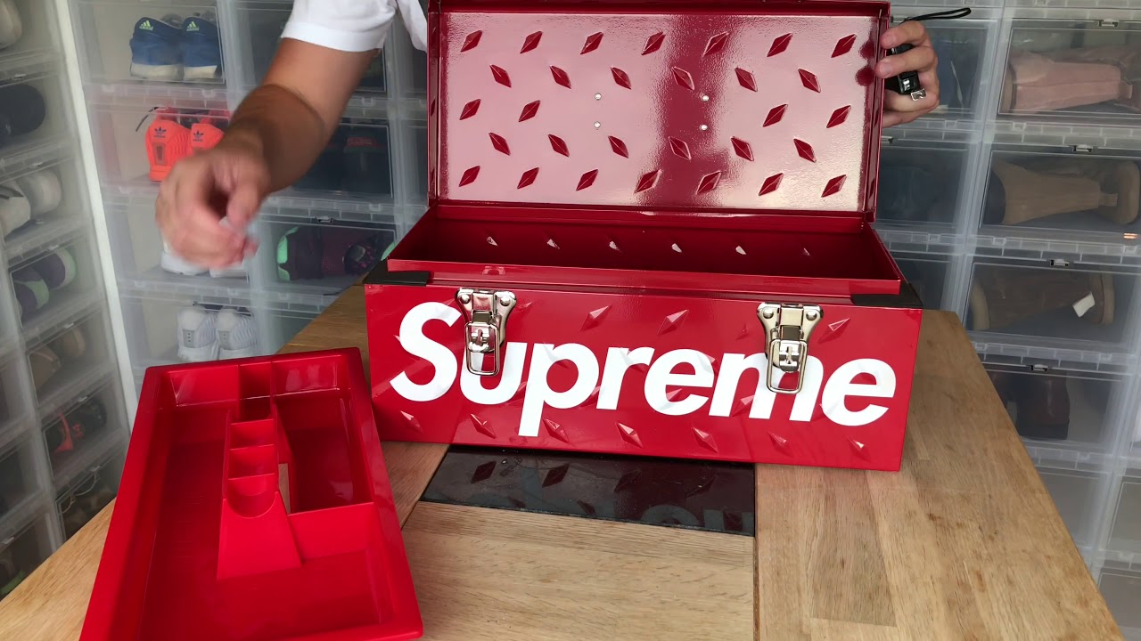 Unboxing : Supreme Diamond Plate Tool Box - In Detail with
